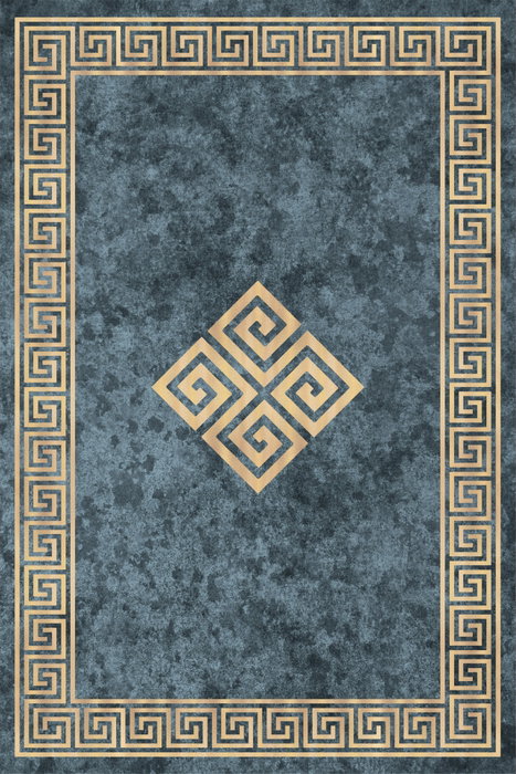 Mijölnir Juego de alfombrillas de baño CT-5069, 2 piezas, Multicolor Mijölnir Juego de alfombrillas de baño CT-5069, 2 piezas, Multicolor